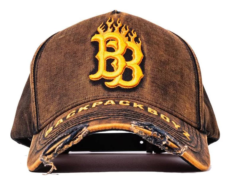 Gorra Gallo Fino X Backpackboyz Flames