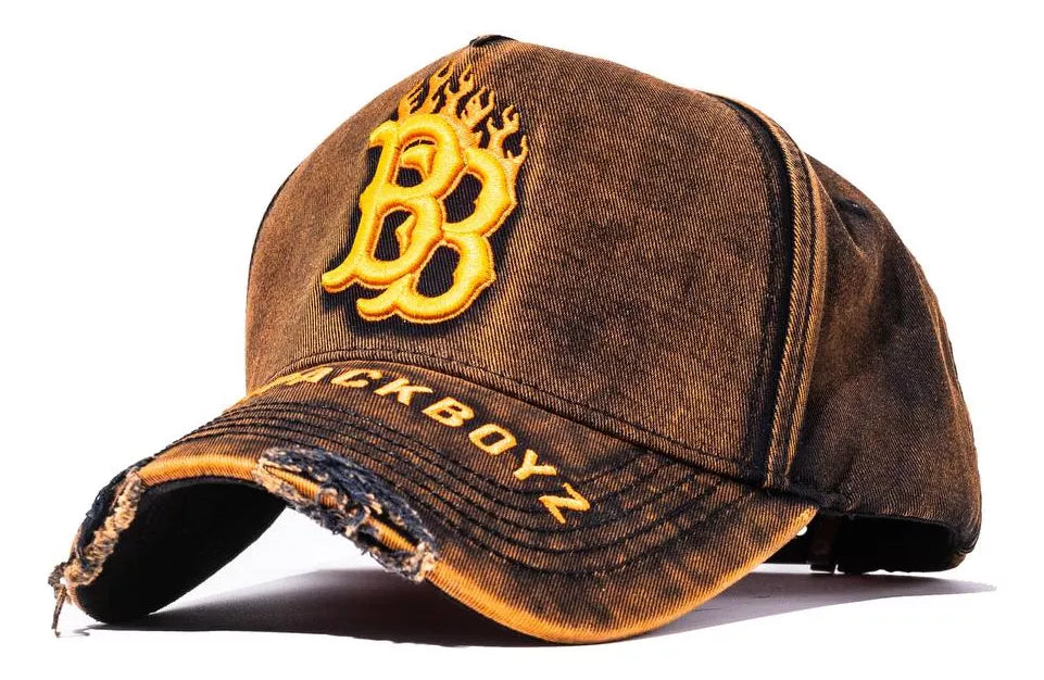 Gorra Gallo Fino X Backpackboyz Flames