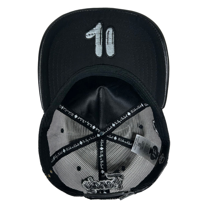 Gorra 1Iron Trendy Colors Black Vinipiel