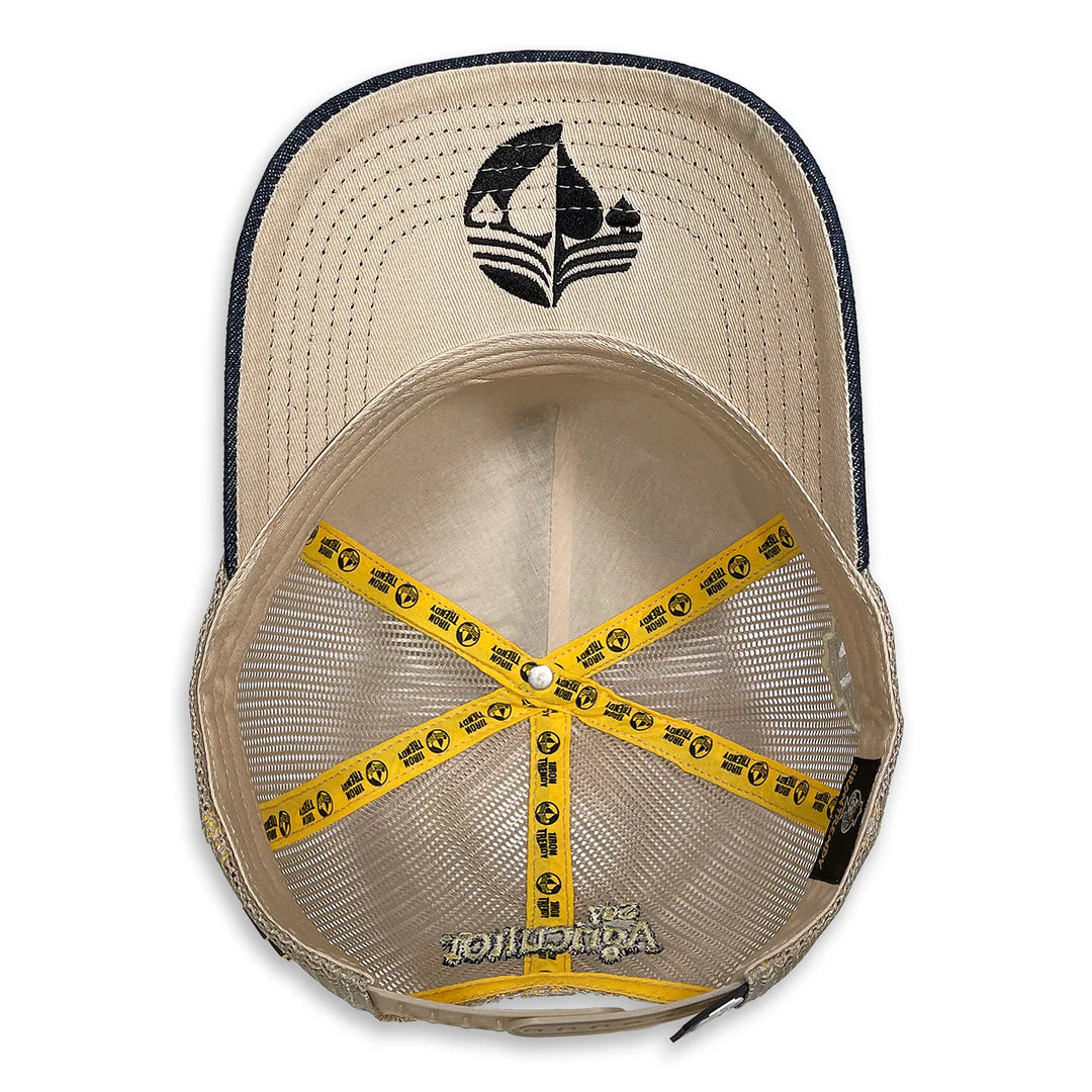 Gorra 1Iron Trendy Soy Agricultor Mezclilla
