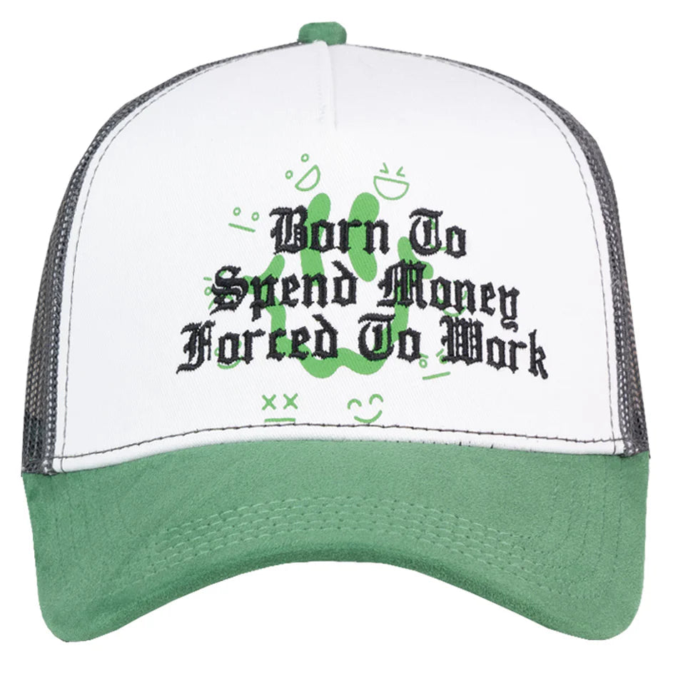 Gorra Jc Hats Spend Money White Green