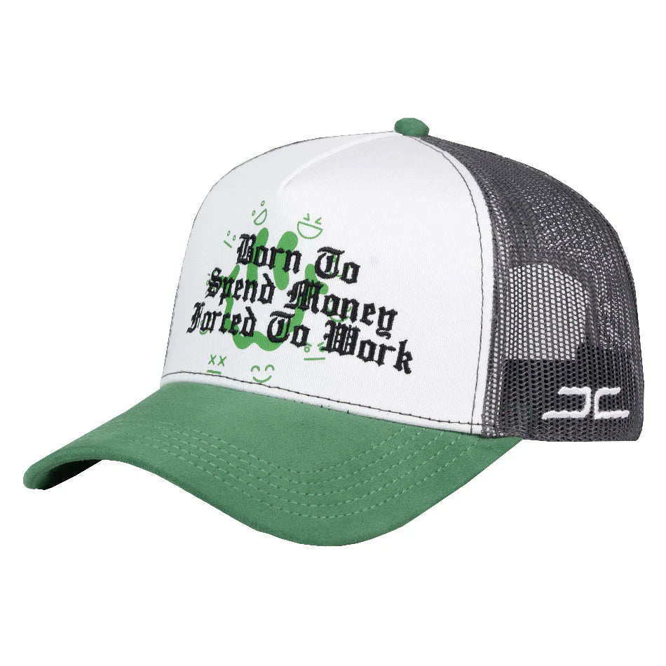 Gorra Jc Hats Spend Money White Green