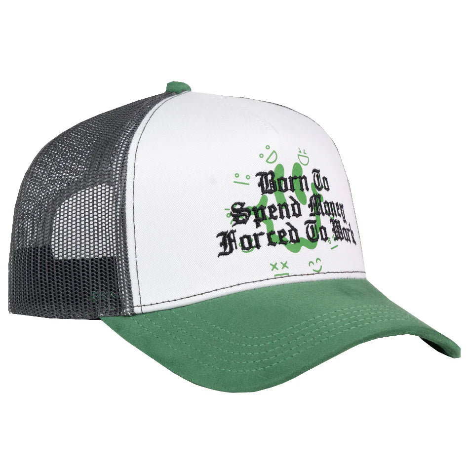 Gorra Jc Hats Spend Money White Green