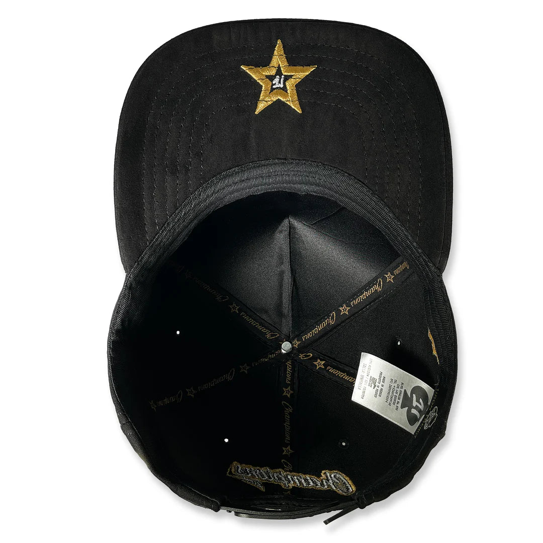 Gorra 1Iron Trendy Champions Black Gamuza