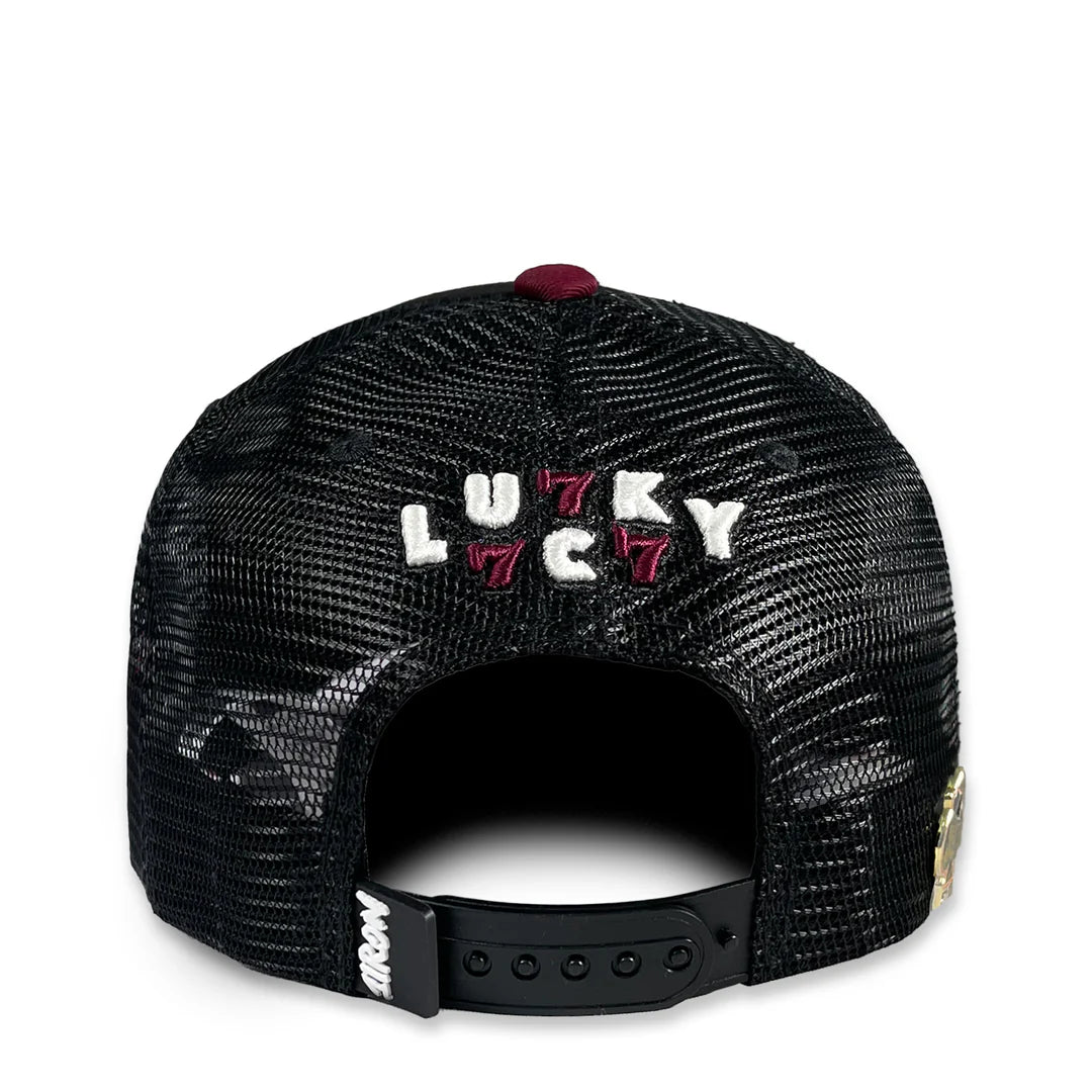 Gorra 1iron Trendy Dados Lucky Wine