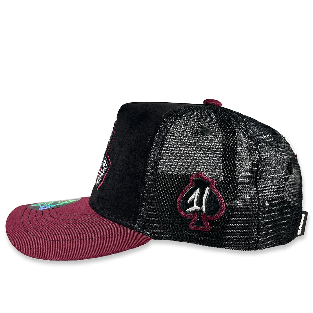 Gorra 1iron Trendy Dados Lucky Wine