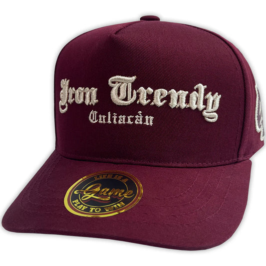 Gorra 1Iron Trendy Team Guinda