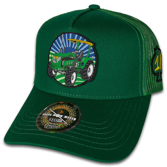 Gorra 1Iron Trendy Tractor Green