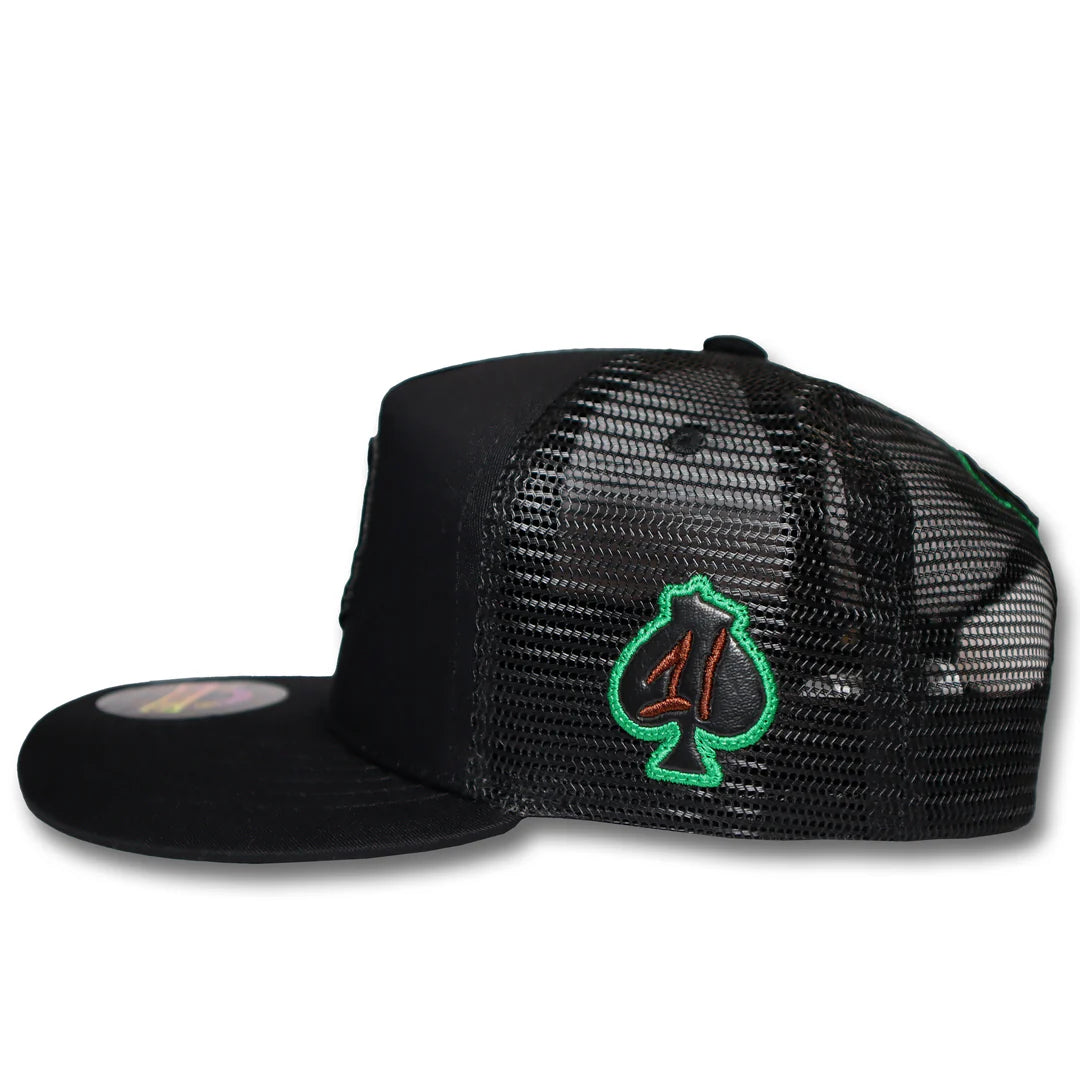 Gorra 1iron Trendy Aguila Black Malla