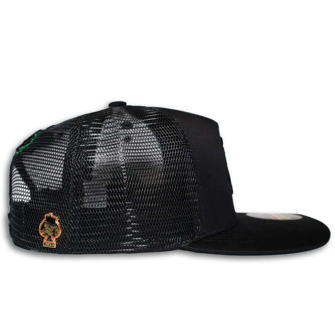 Gorra 1iron Trendy Aguila Black Malla