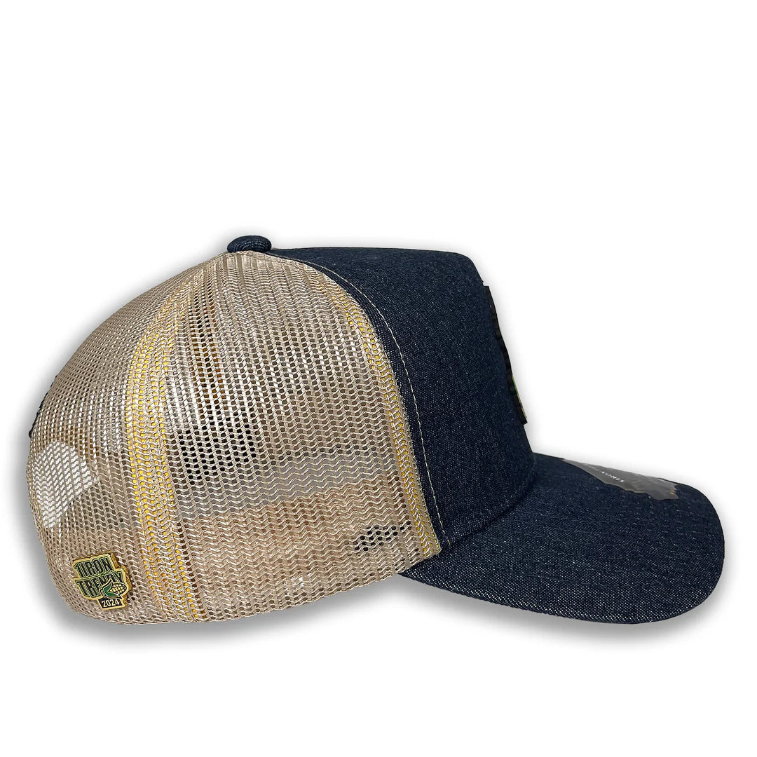 Gorra 1Iron Trendy Soy Agricultor Mezclilla