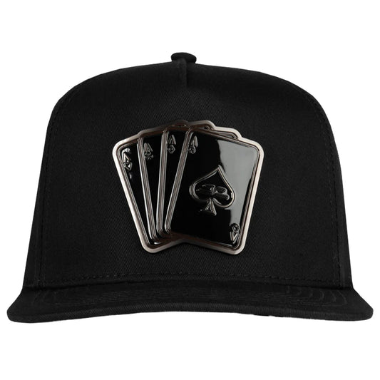 Gorra Jc Hats Poker Black On Black