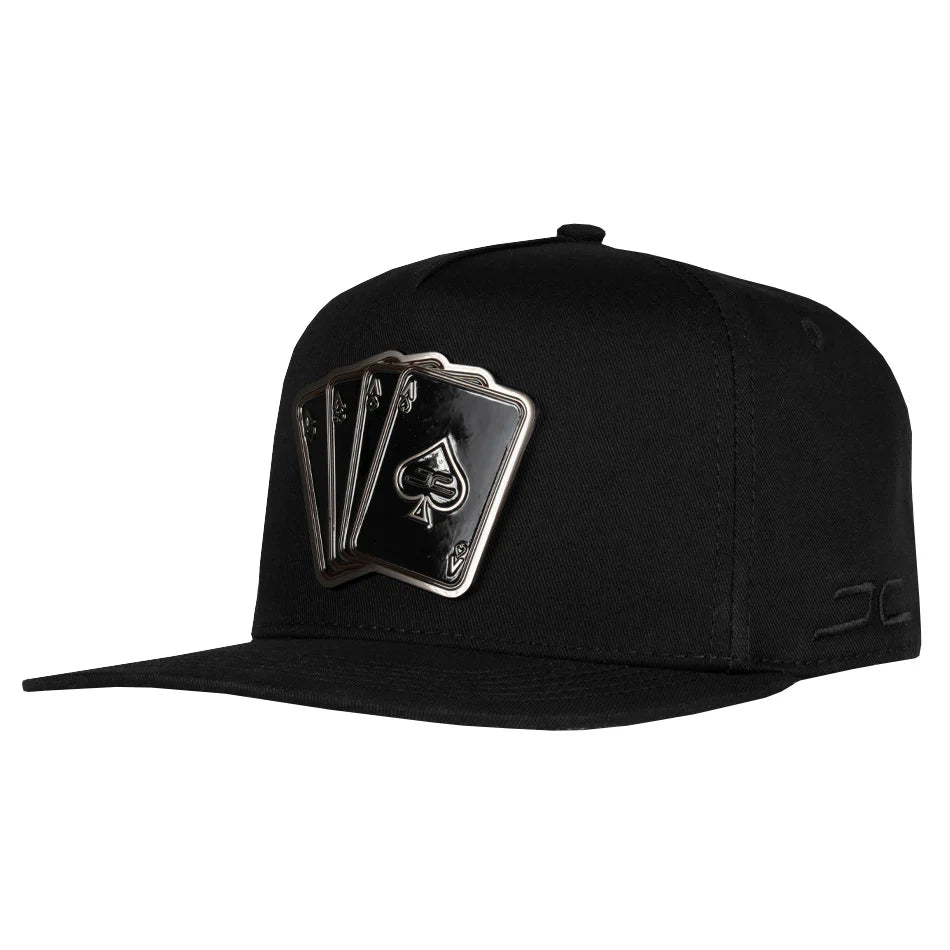 Gorra Jc Hats Poker Black On Black