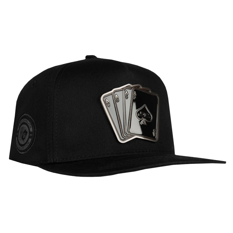 Gorra Jc Hats Poker Black On Black